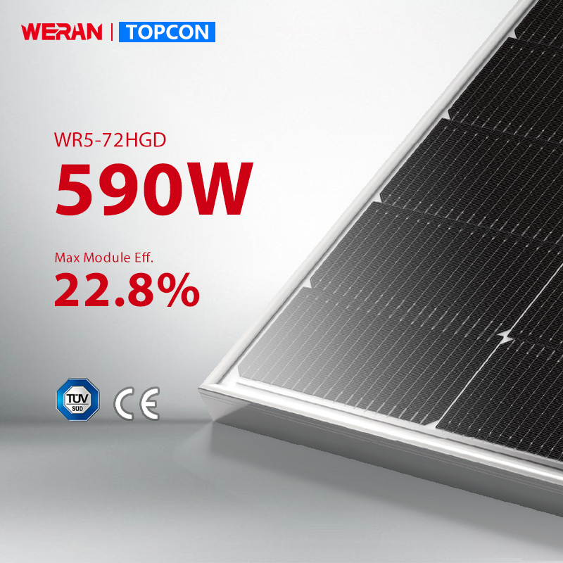 Panel solar N-TOPCON