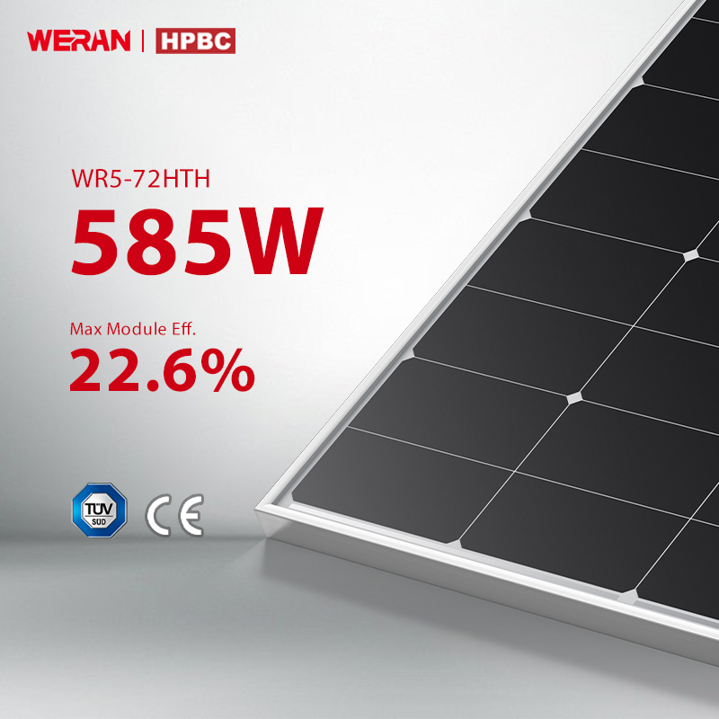 Panel solar HPBC