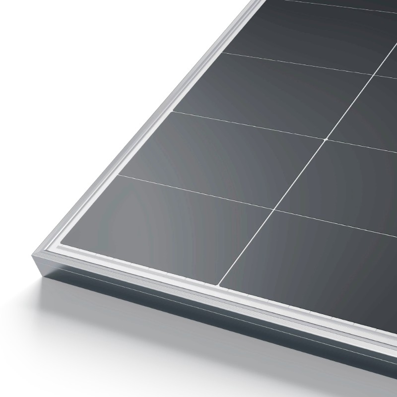 Panel solar de contacto posterior WERAN 640-670W: módulo fotovoltaico de vidrio único de alta eficiencia OEM para proyectos comerciales y de distribución