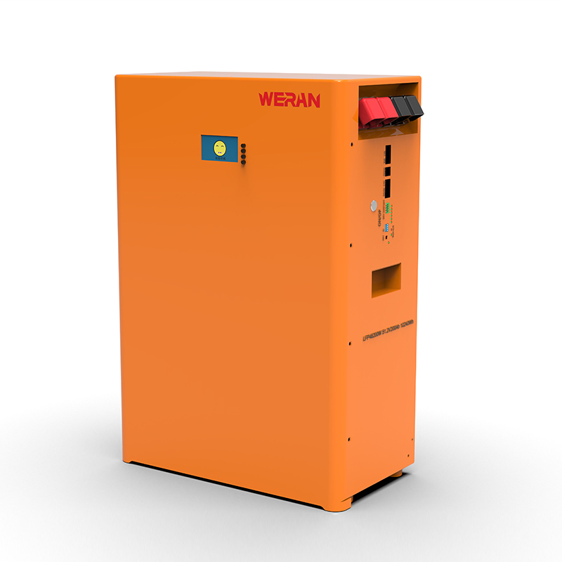 Batería LiFePO4 de pared WERAN WRL-48200WO de 51,2 V y 200 Ah (10,24 kWh) – IP65, ESS residencial de alta capacidad
