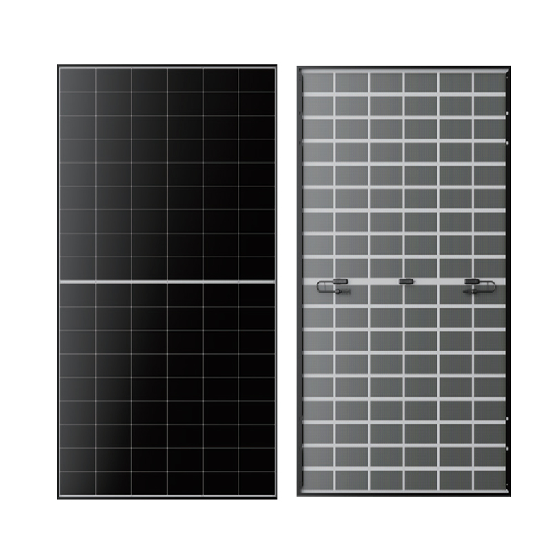 Panel solar de contacto posterior residencial WERAN 495-510W - Módulo fotovoltaico de techo de doble vidrio OEM para distribuidores e instaladores