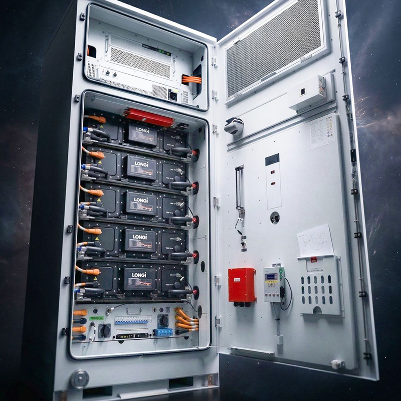 Gabinete de almacenamiento de energía WERAN L261X 261kWh C&I LDES - Solución de almacenamiento de batería multifunción LONGi OEM