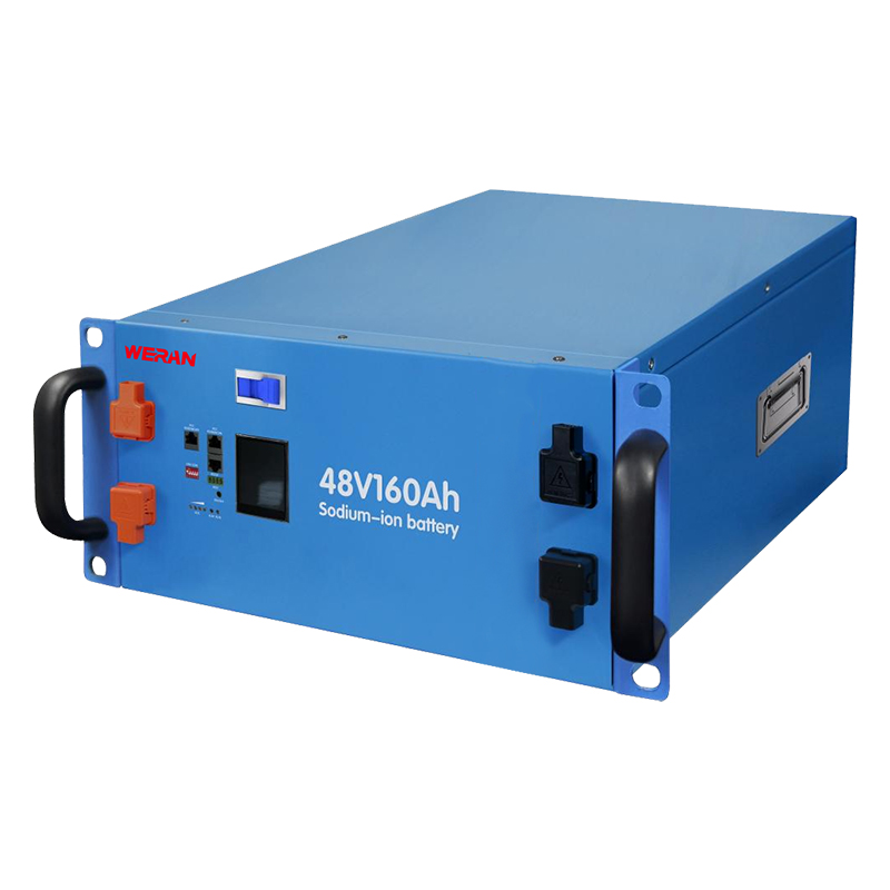 Batería de almacenamiento de energía residencial de batería de iones de sodio WERAN 48V 160Ah para respaldo de telecomunicaciones y sistema solar fuera de la red