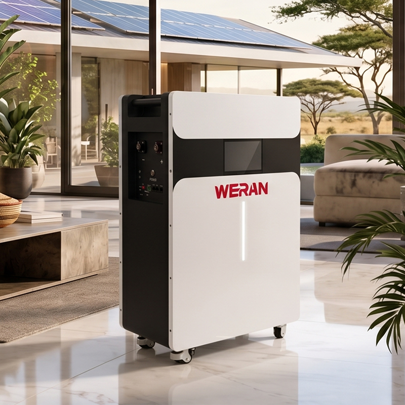 Tipo batería del rodillo de WERAN 51.2V 314Ah 16kWh LiFePO4 para el almacenamiento de energía en el hogar